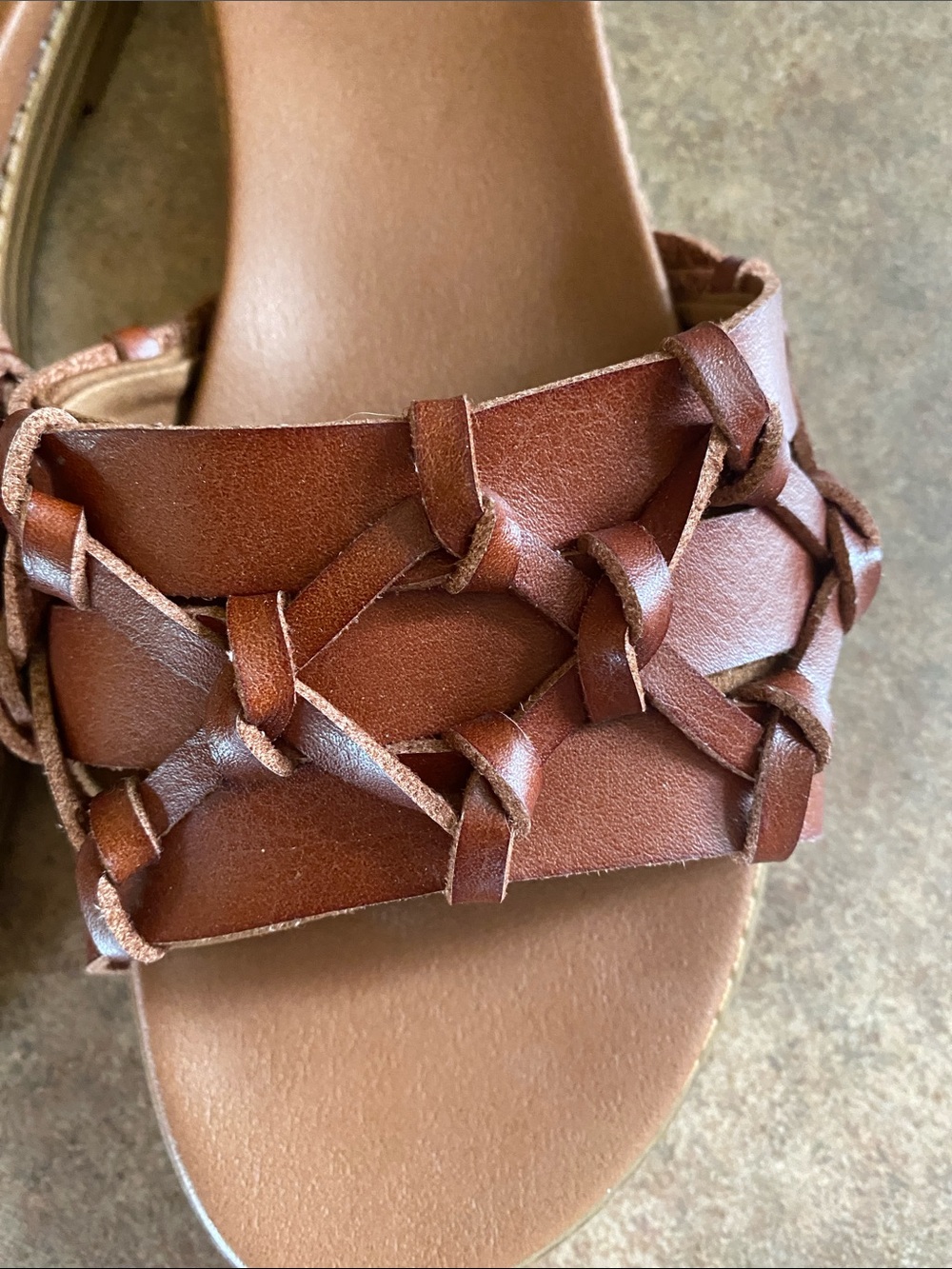 Style & Co. Women’s Brown Braided Slide Sandals - Picture 3 of 6